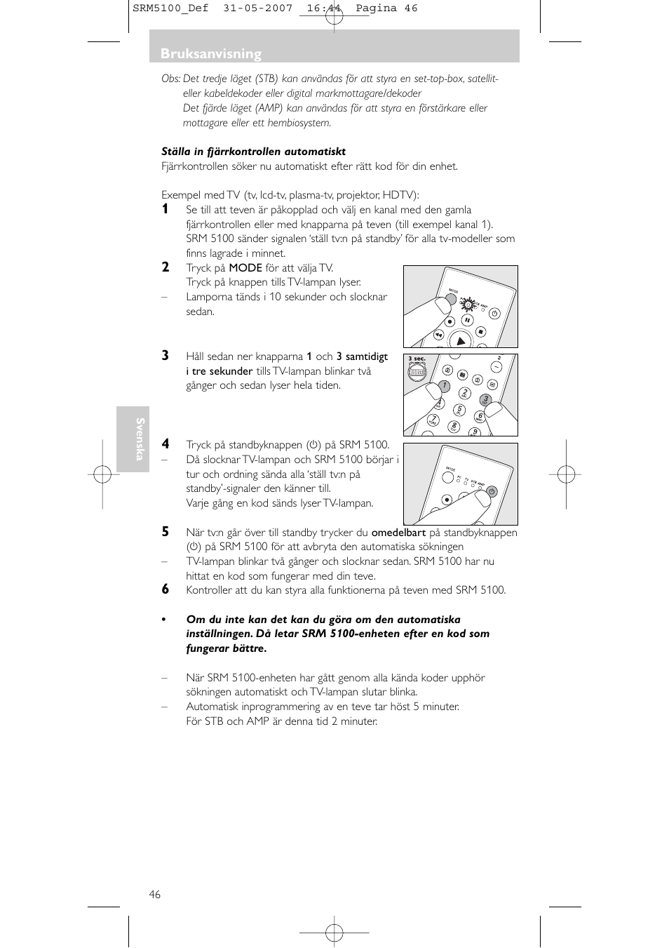 Philips SRM5100 User Manual | Page 46 / 144