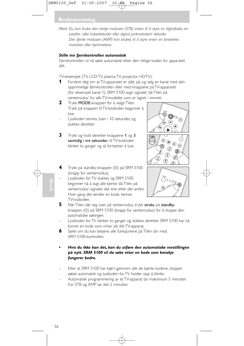 Philips SRM5100 User Manual | Page 56 / 144