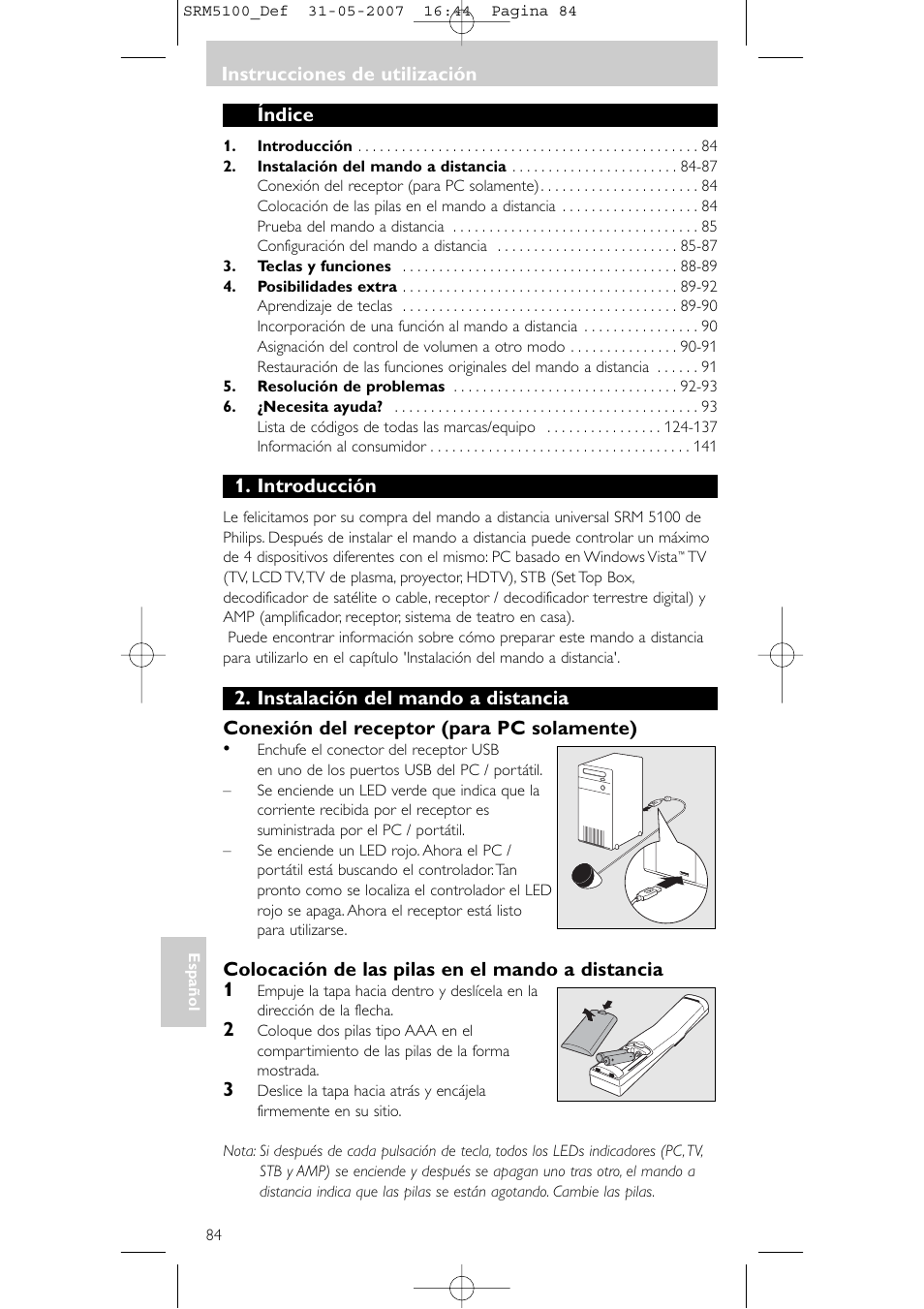 Philips SRM5100 User Manual | Page 84 / 144