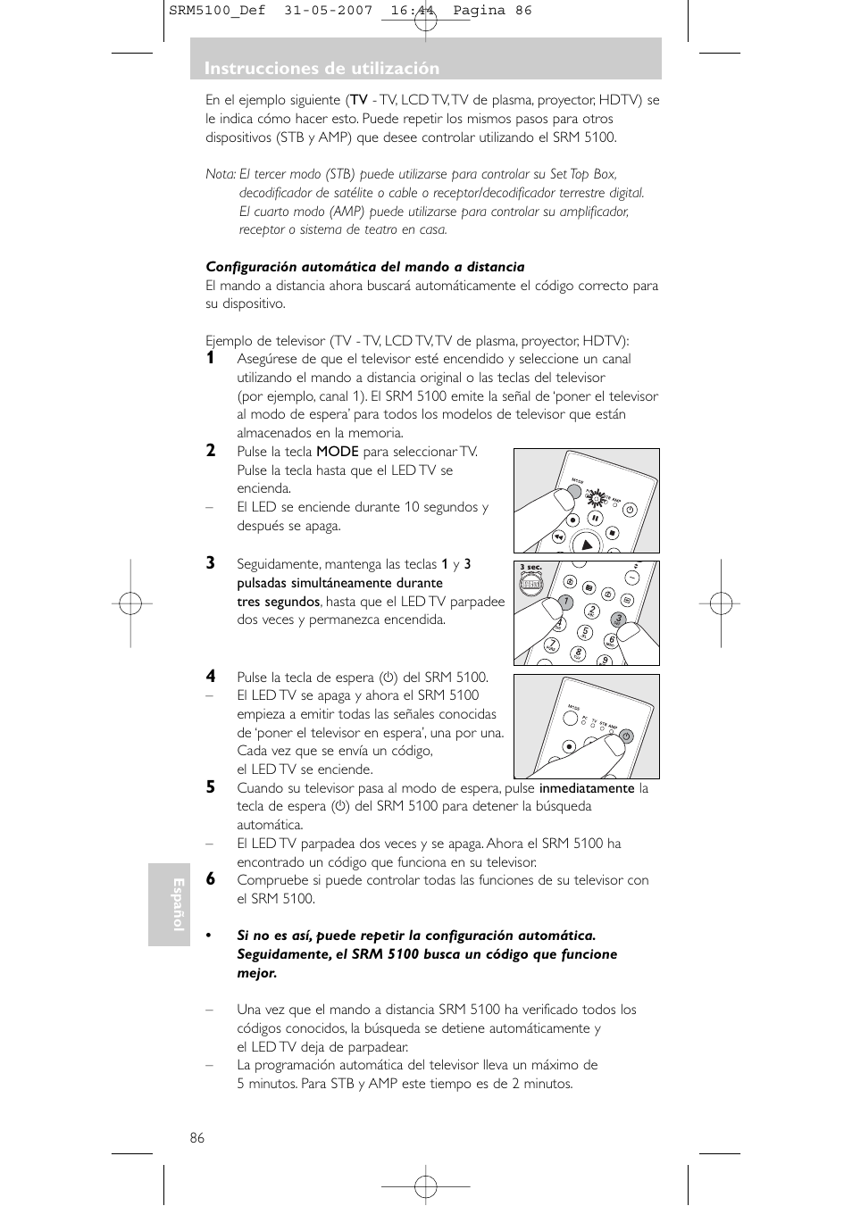 Philips SRM5100 User Manual | Page 86 / 144