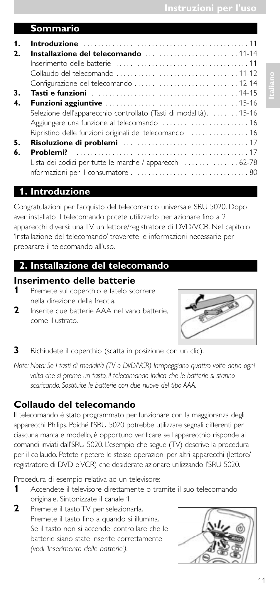 Philips SRU 5020/87 User Manual | Page 10 / 83