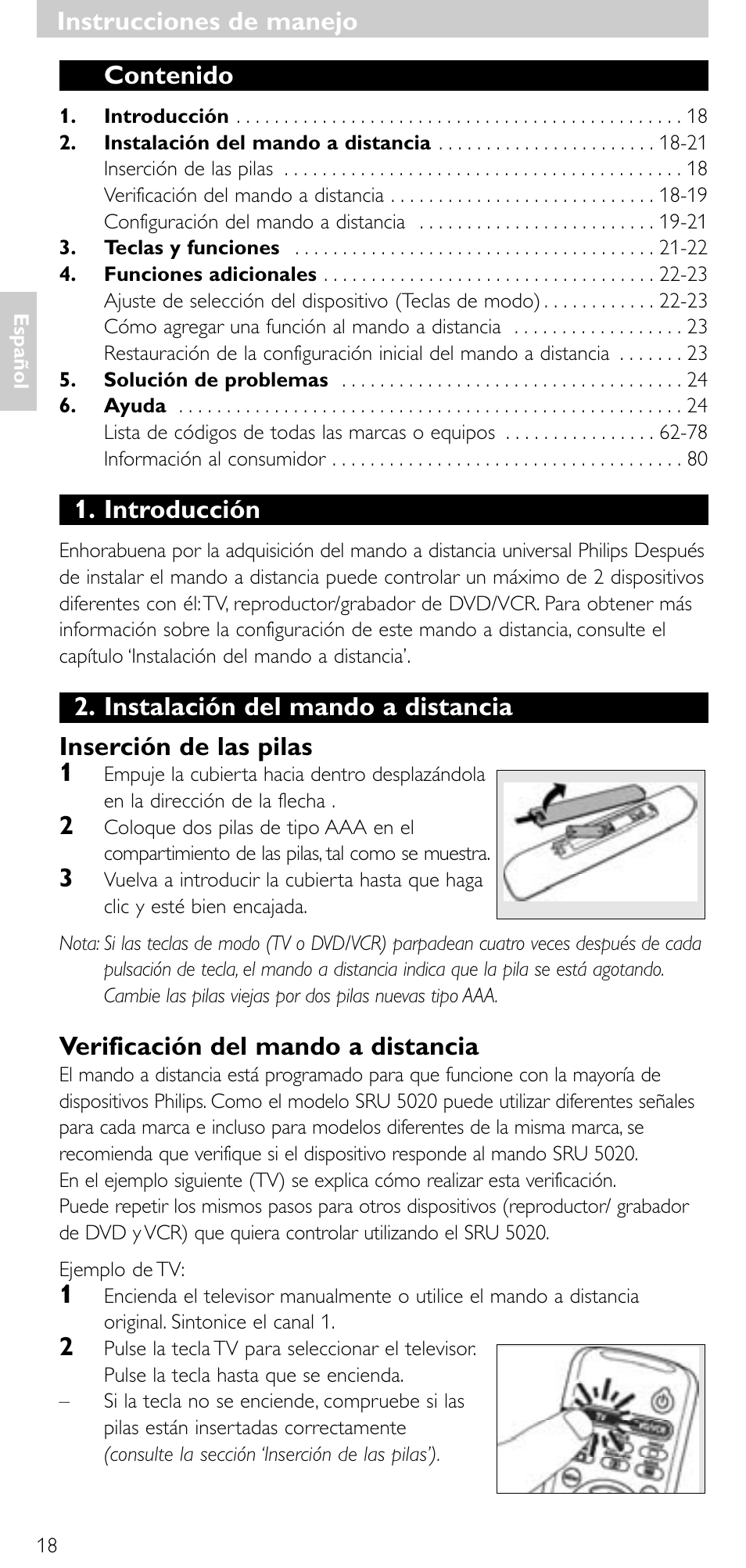 Philips SRU 5020/87 User Manual | Page 17 / 83