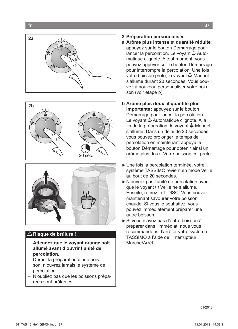 Bosch Multigetränkesystem TAS4011 Silk Silver anthrazit User Manual | Page 37 / 58