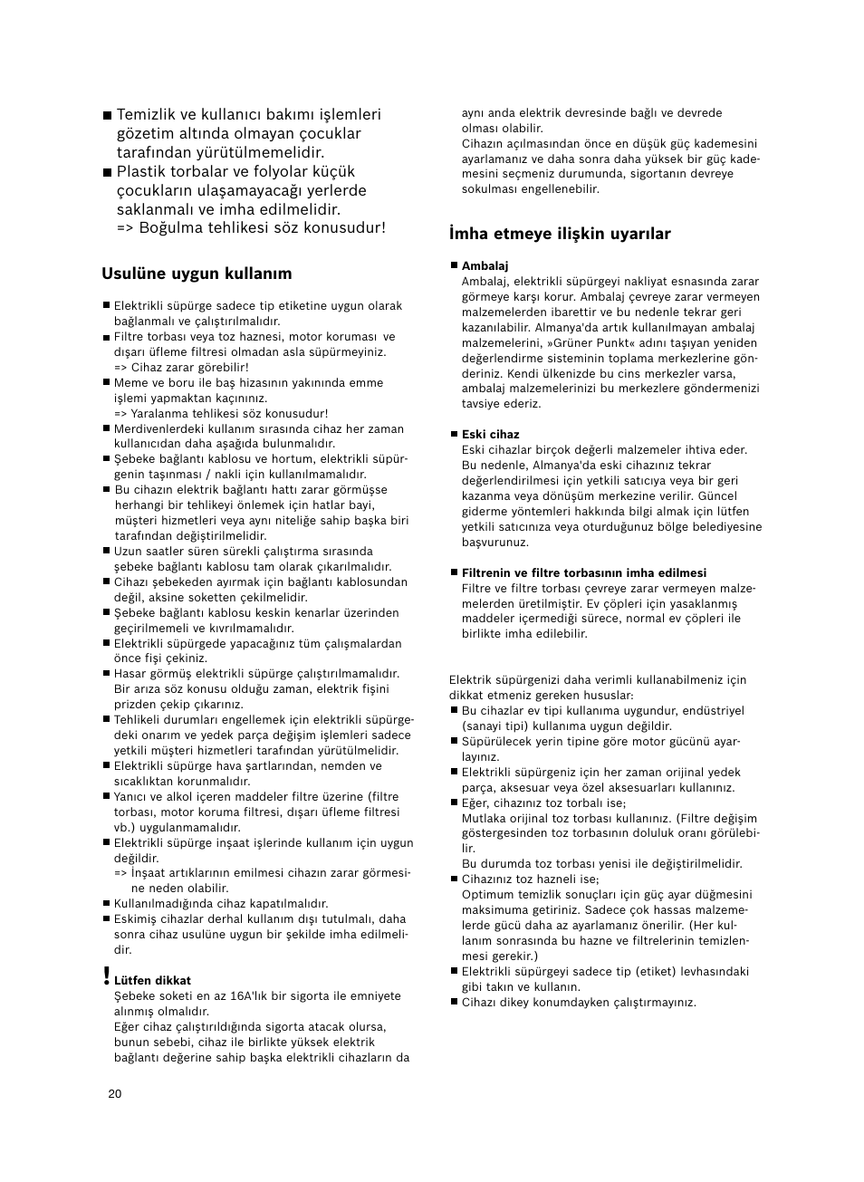 Bosch Bodenstaubsauger Beutel BSGL32400 kirschrot-metallic Bosch GL-30 2400W User Manual | Page 26 / 123