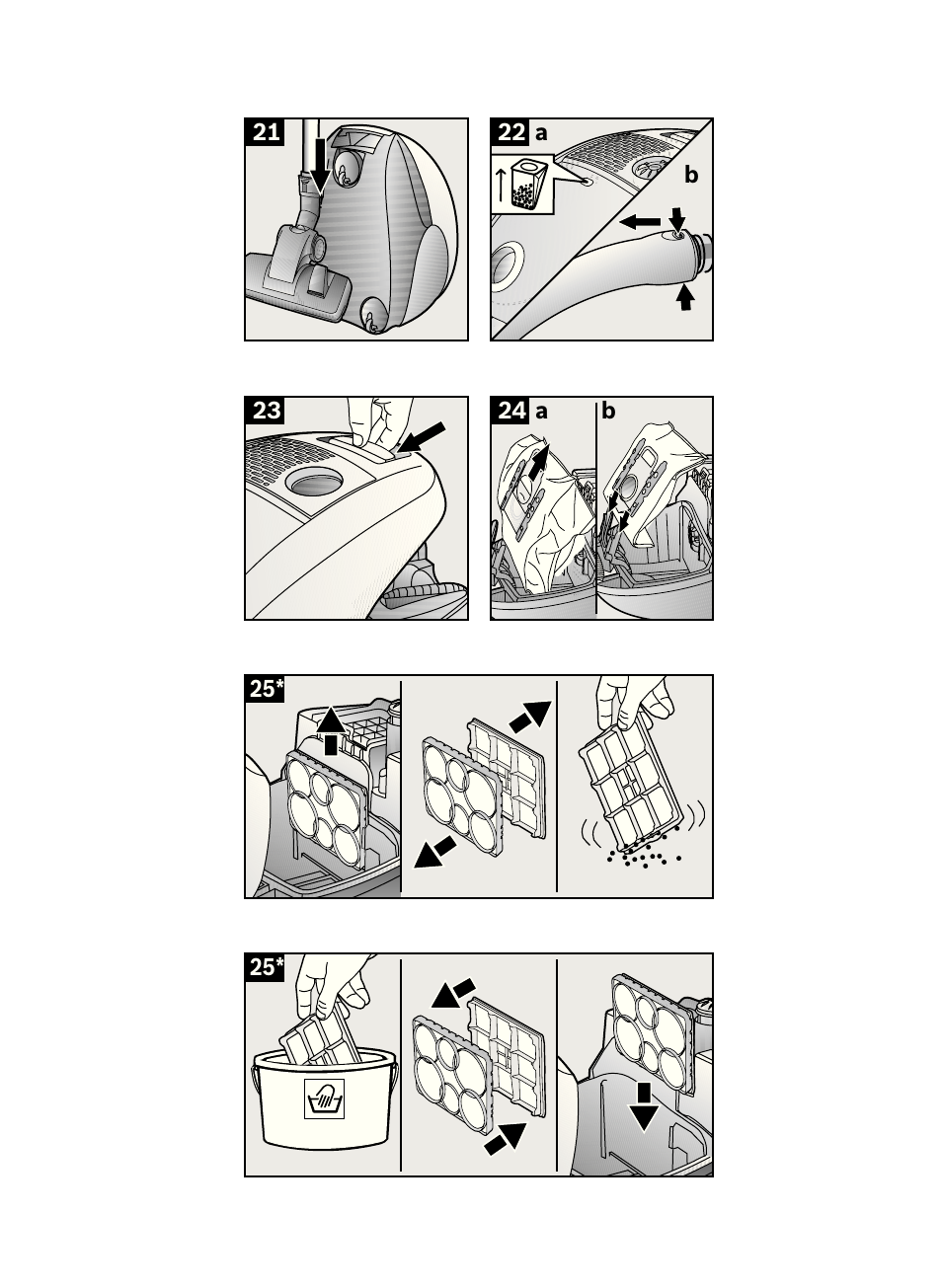 Bosch Bodenstaubsauger Beutel BSGL32400 kirschrot-metallic Bosch GL-30 2400W User Manual | Page 5 / 123