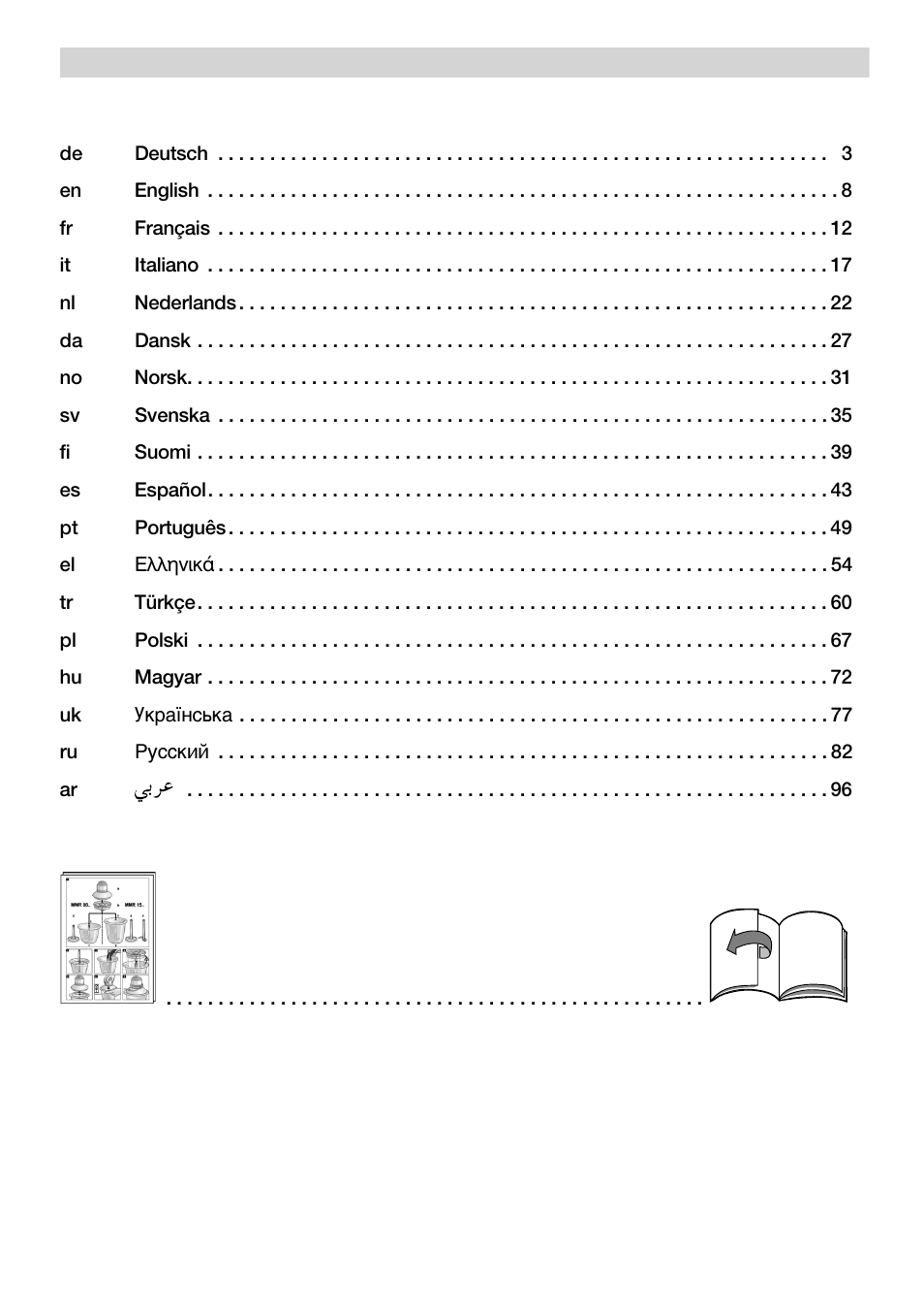 Bosch MMR08R2 Universal -Zerkleinerer rot grau User Manual | Page 2 / 102