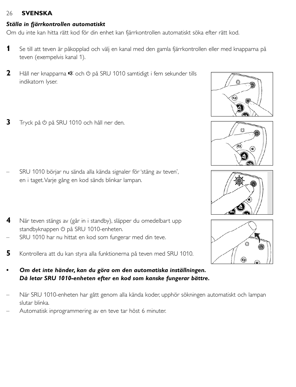 Philips SRU1010 User Manual | Page 25 / 73