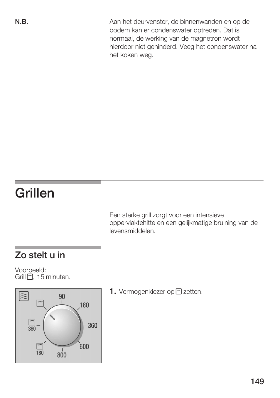 Grillen, Zo stelt u in | Bosch HMT72G420 - weiß Mikrowellengerät mit Grill User Manual | Page 149 / 160