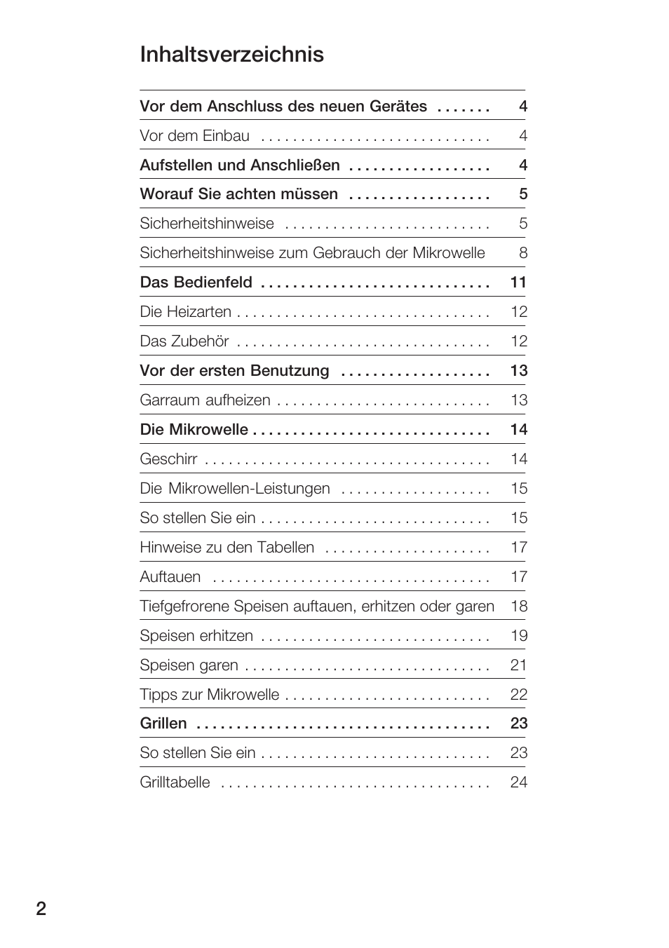 Bosch HMT72G420 - weiß Mikrowellengerät mit Grill User Manual | Page 2 / 160