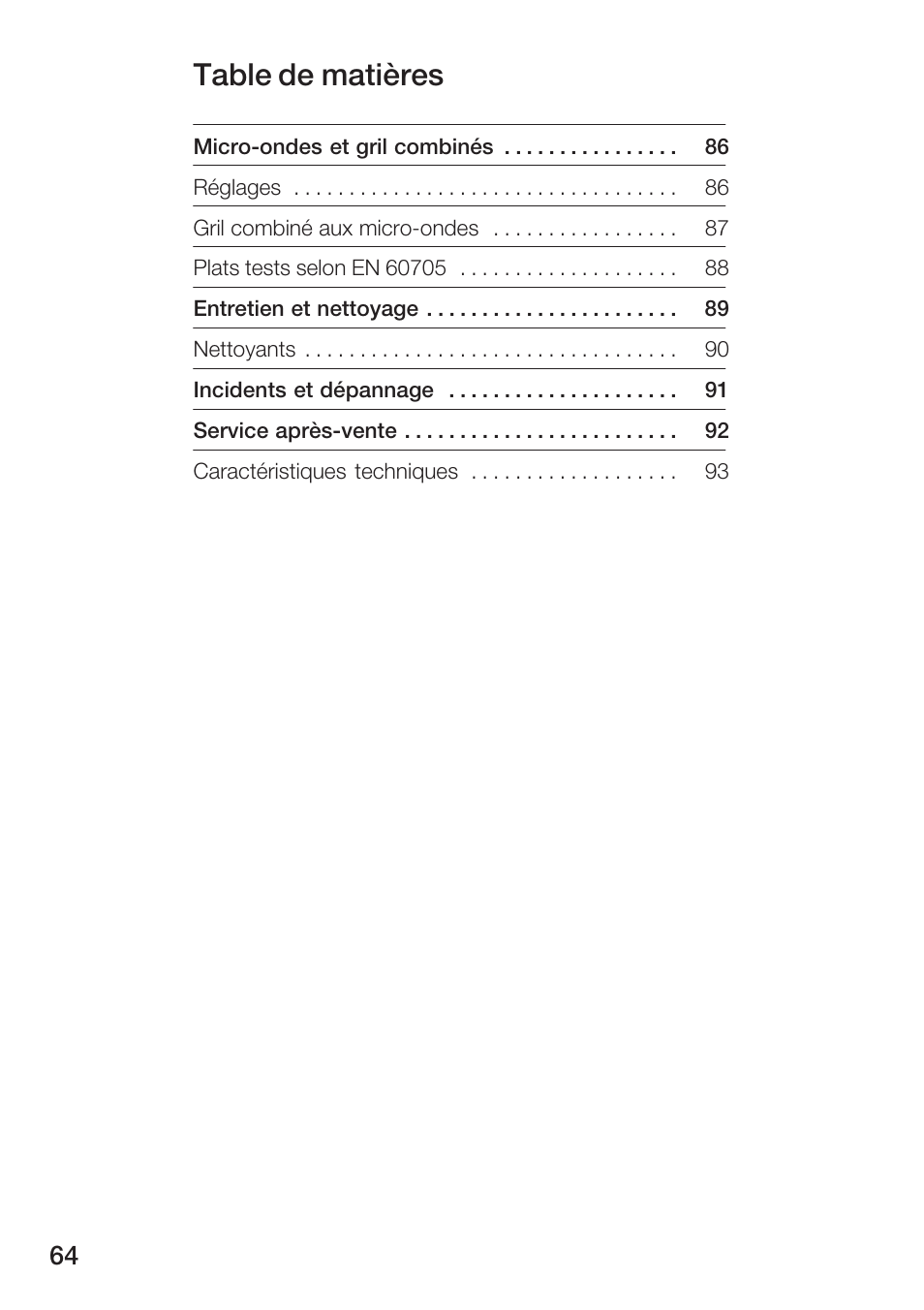 Bosch HMT72G420 - weiß Mikrowellengerät mit Grill User Manual | Page 64 / 160