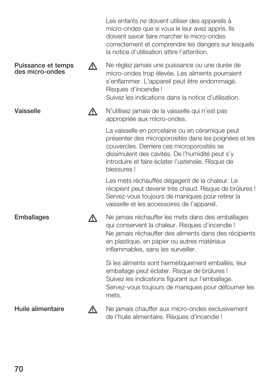 Bosch HMT72G420 - weiß Mikrowellengerät mit Grill User Manual | Page 70 / 160