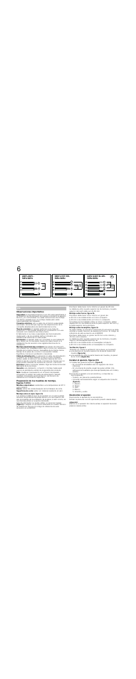 Observaciones importantes, Nota, Montaje sobre el cajón, figura 2a | Montaje sobre horno, figura 2b, Montaje sobre lavavajillas, figura 2c, Ventilación, figura 4, Instalar el aparato, figuras 5/6, Instalar las guías de sujeción, (figura 5), Desmontar el aparato, Atención | Bosch PIN675N27E Edelstahl Comfort-Profil Induktions-Kochstelle Glaskeramik User Manual | Page 3 / 13