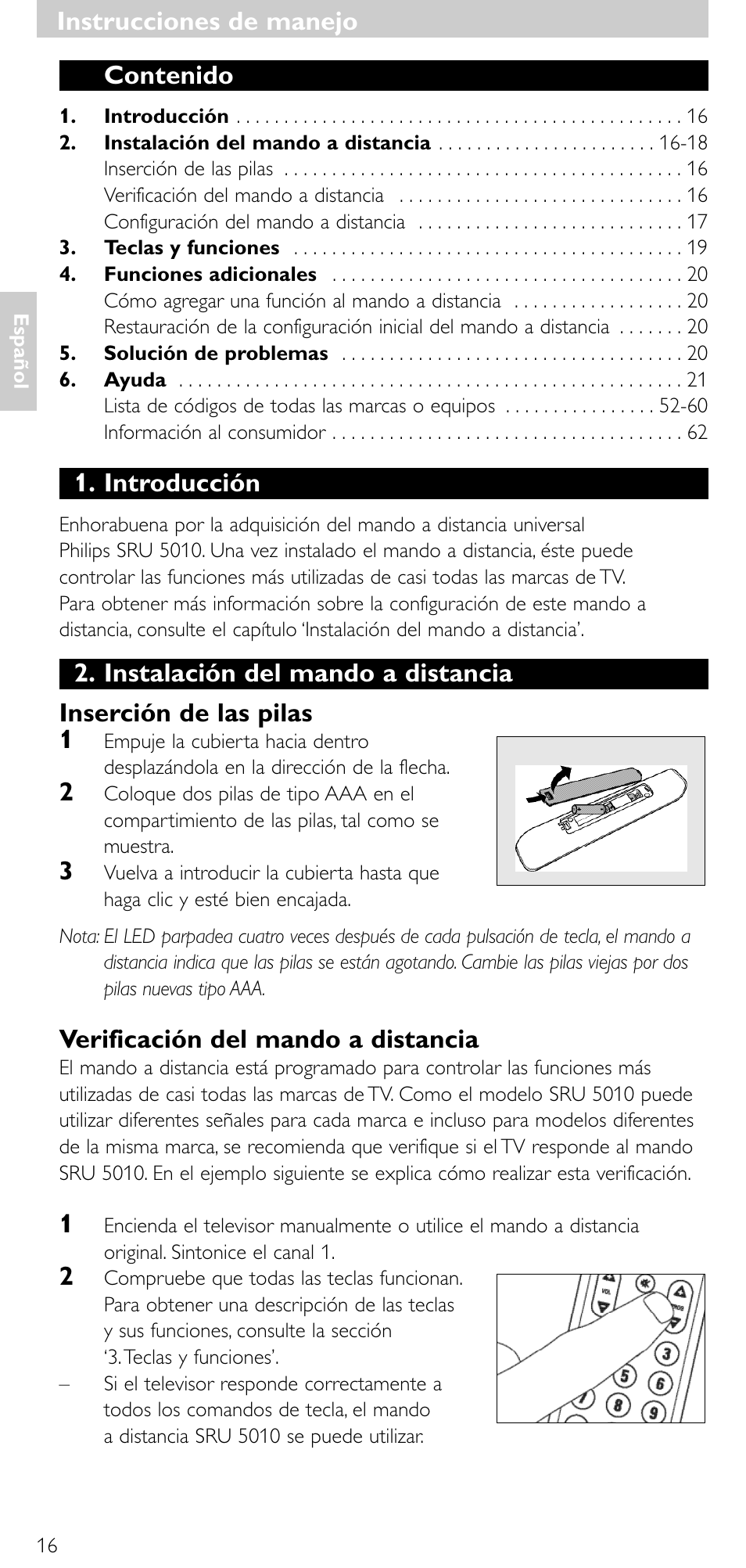 Philips SRU5010 User Manual | Page 15 / 63