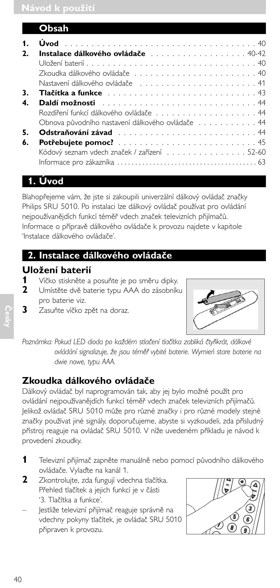 Philips SRU5010 User Manual | Page 39 / 63