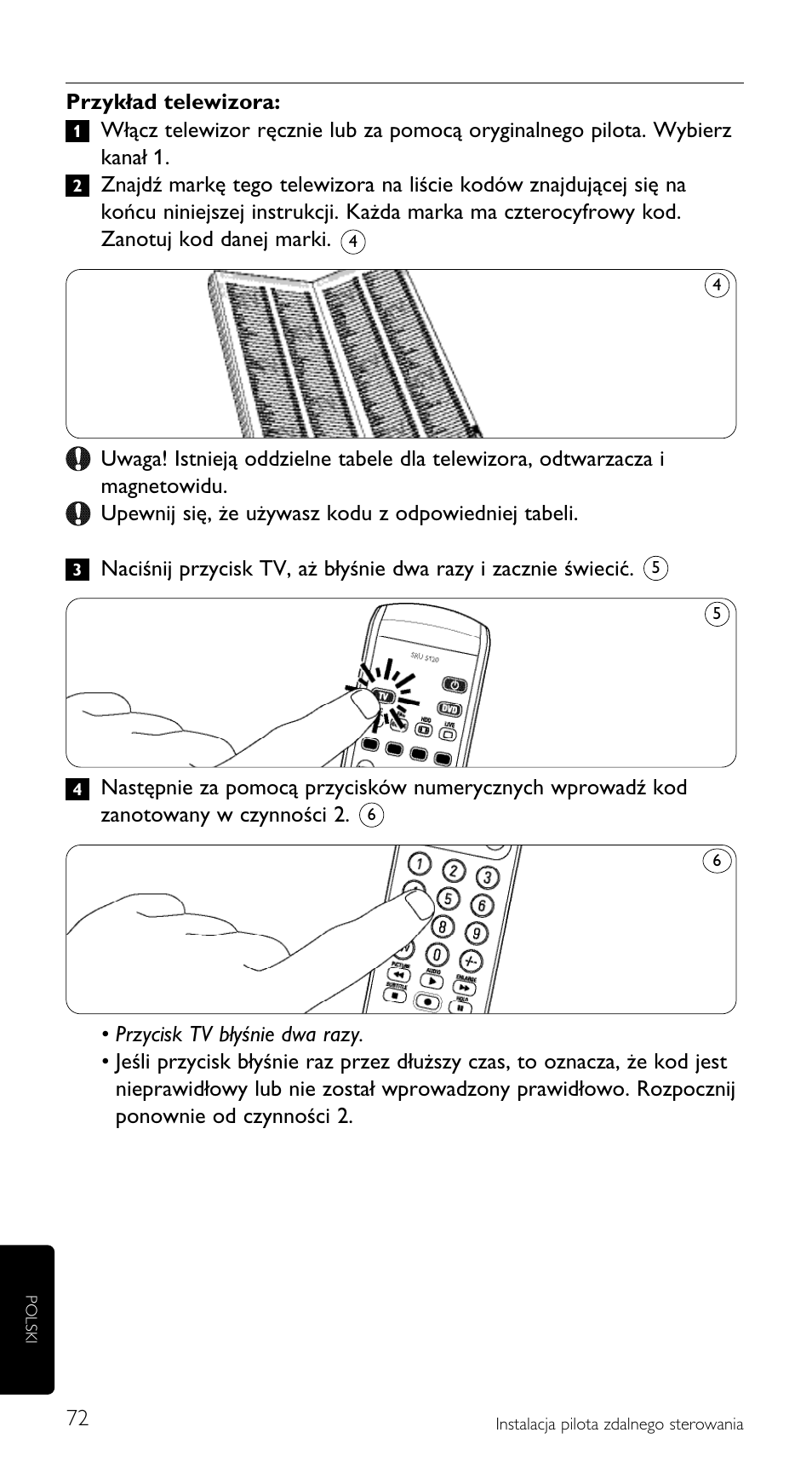 Philips SRU5120 User Manual | Page 72 / 104