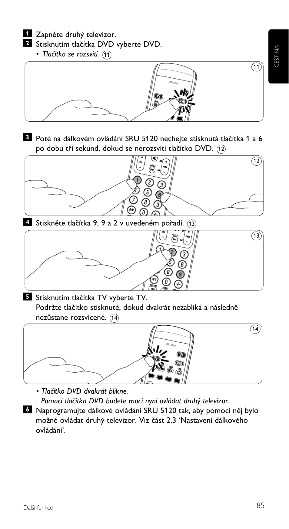 Philips SRU5120 User Manual | Page 85 / 104