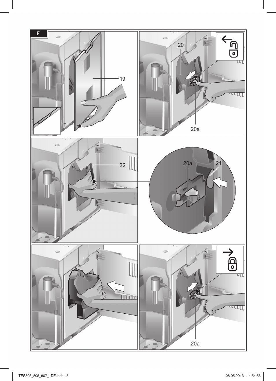 Bosch TES80751DE VeroSelection 700 Kaffeevollautomat Edelstahl User Manual | Page 5 / 116