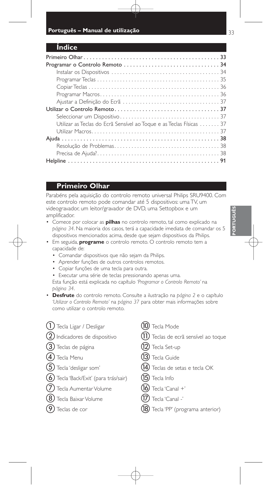 Philips SRU9400 User Manual | Page 33 / 96