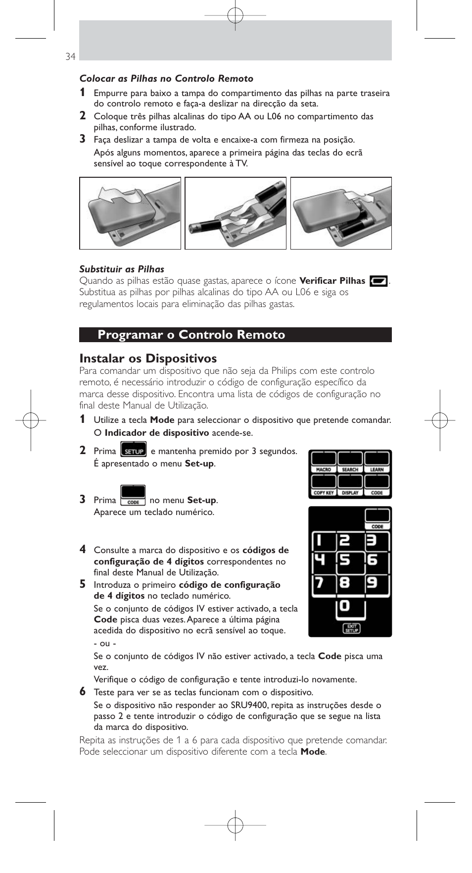 Philips SRU9400 User Manual | Page 34 / 96