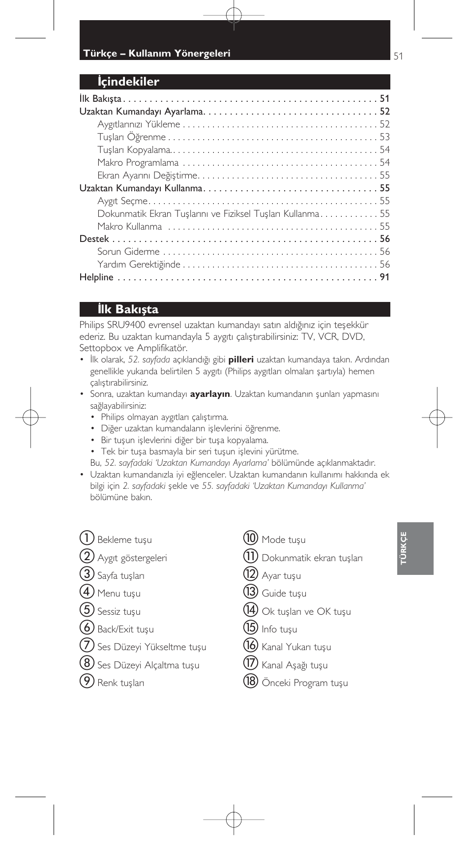 Philips SRU9400 User Manual | Page 51 / 96