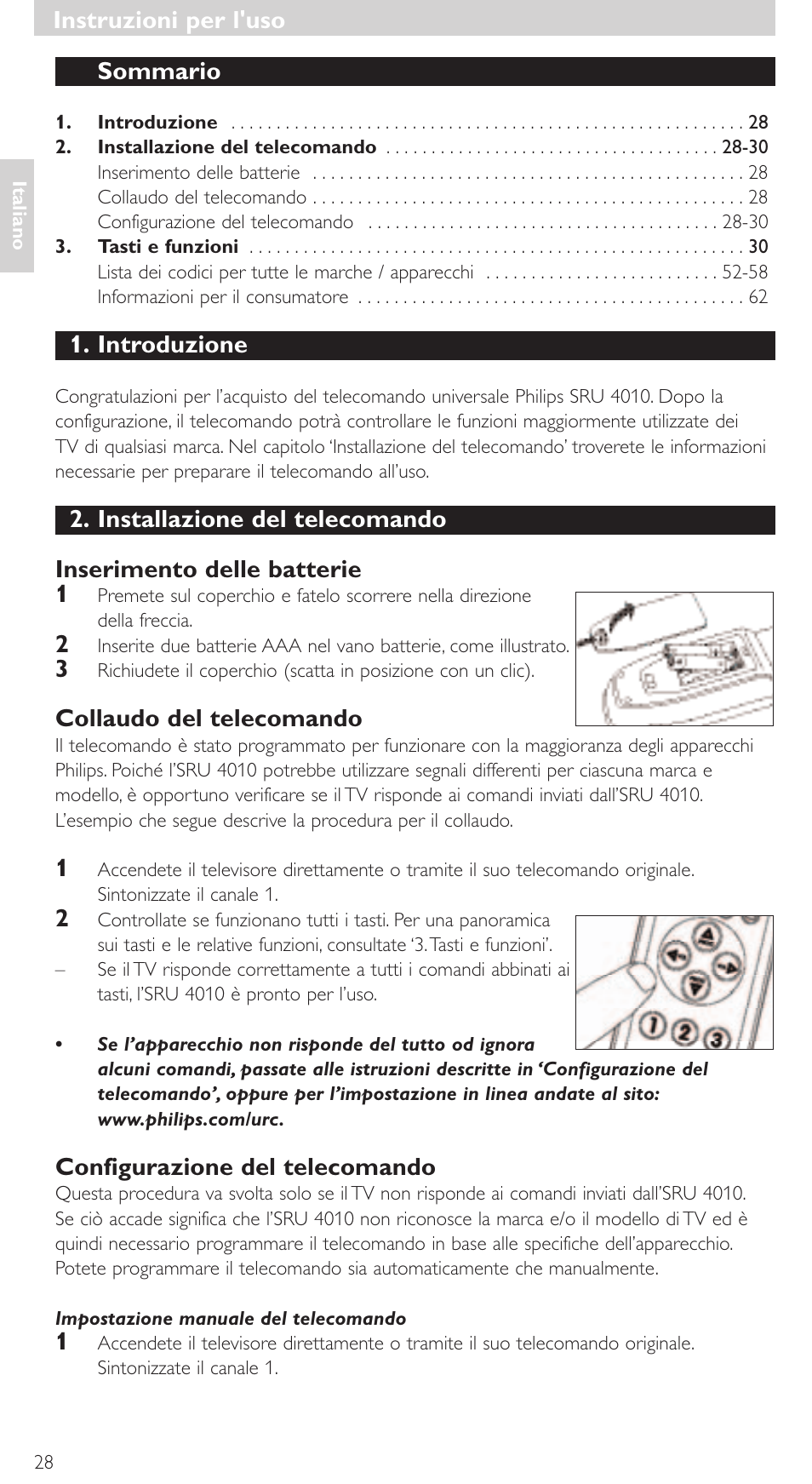 Philips SRU4010 User Manual | Page 28 / 64