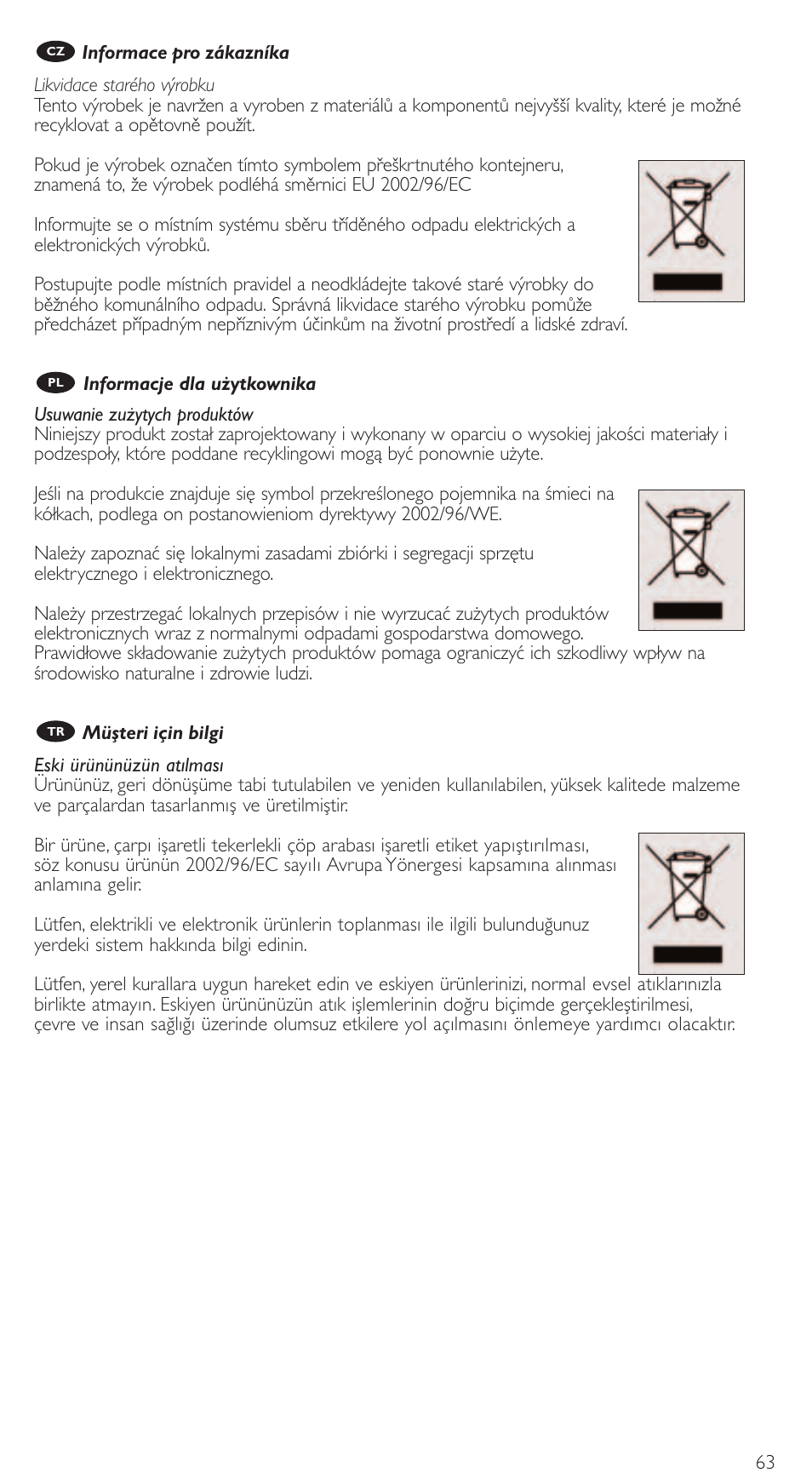 Philips SRU4010 User Manual | Page 63 / 64