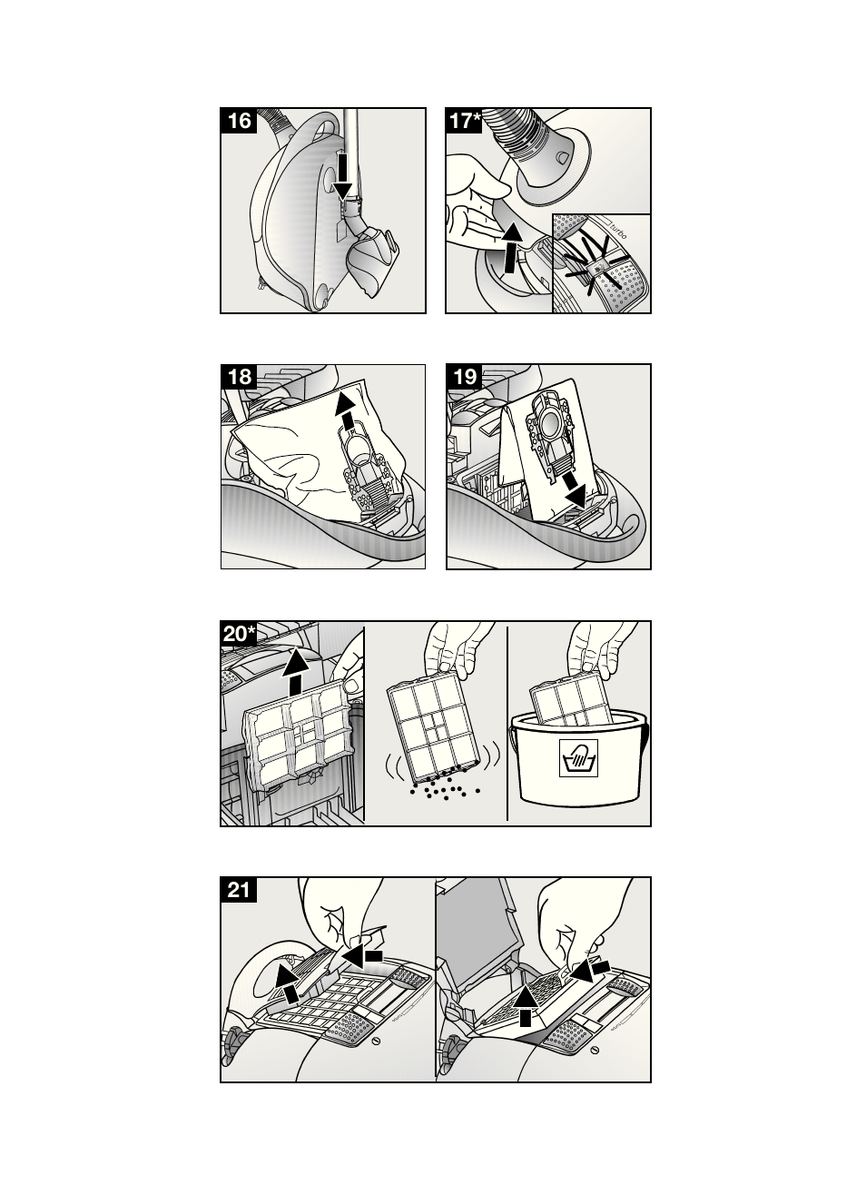 Bosch BSG82212 schwarz Bodenstaubsauger Beutel ergomaxx professional 2200 W User Manual | Page 4 / 142