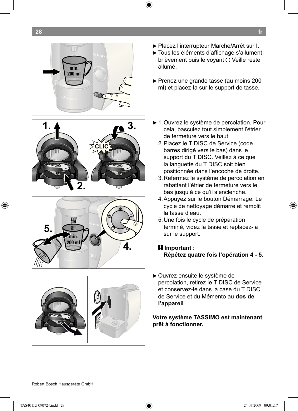 Bosch Multigetränkesystem TAS4011 Silk Silver anthrazit User Manual | Page 30 / 70