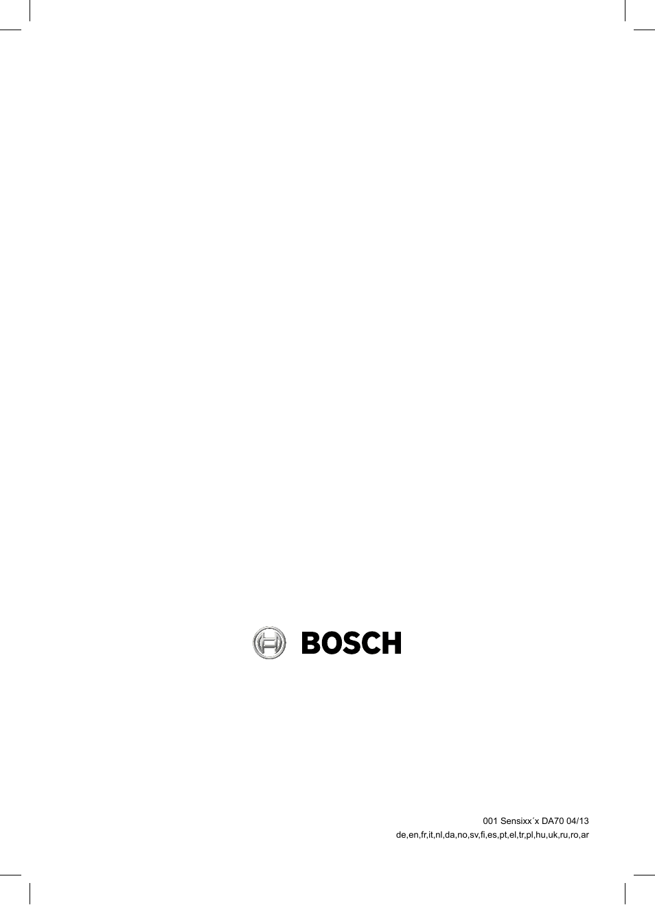 Bosch Dampfbügeleisen Sensixx´x DA70 i-Temp TDA703021I anthrazit magic violet User Manual | Page 140 / 140