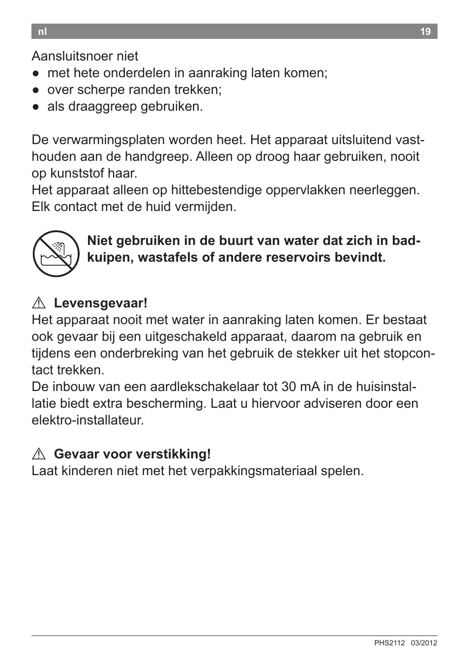 Bosch PHS2112 Haarglätter PureStyle User Manual | Page 23 / 91