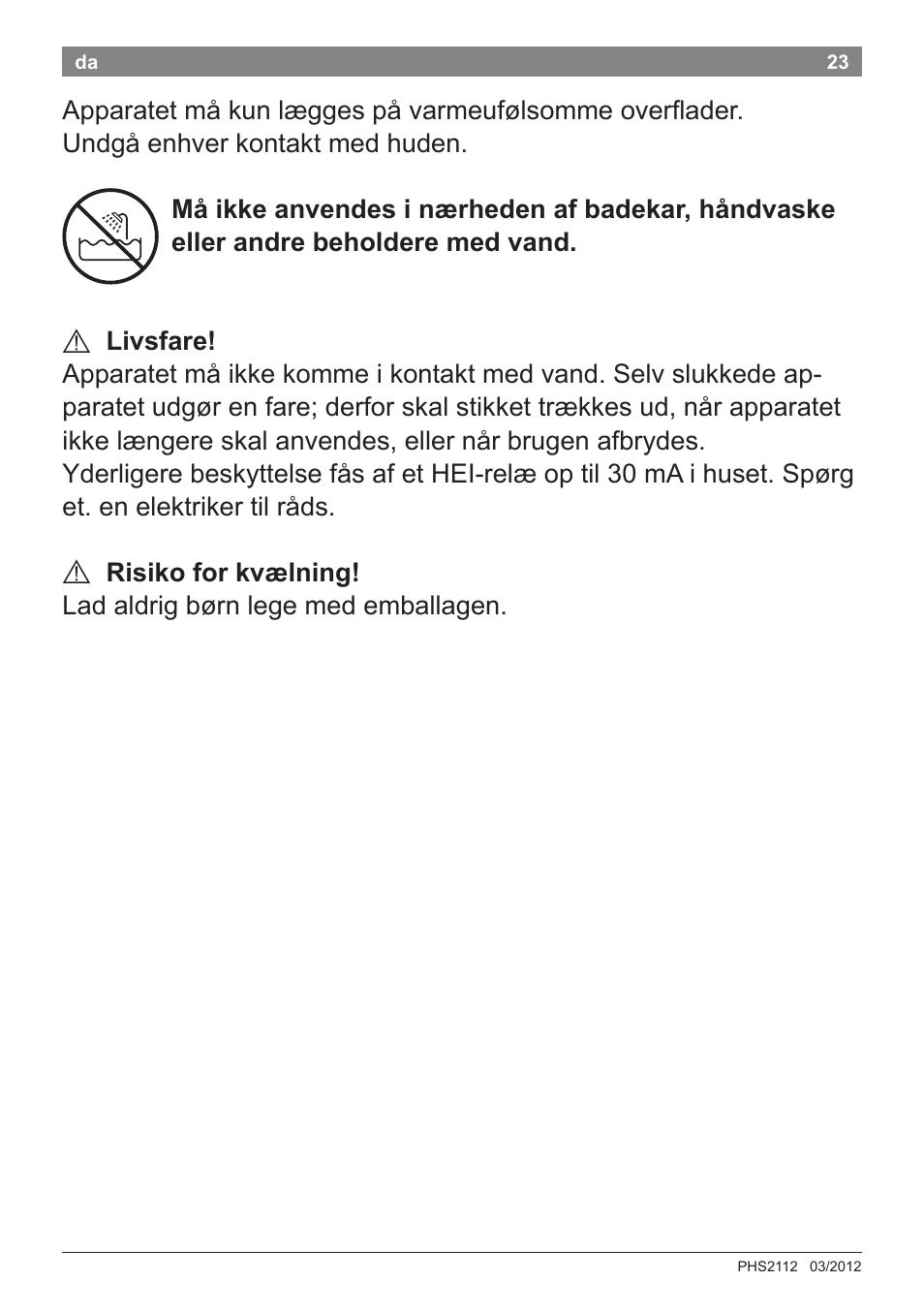 Bosch PHS2112 Haarglätter PureStyle User Manual | Page 27 / 91