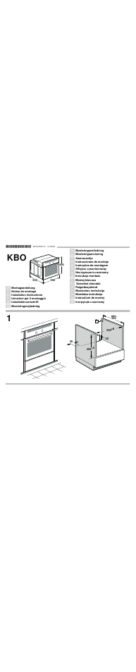 Bosch HBC33B550 User Manual | 15 pages