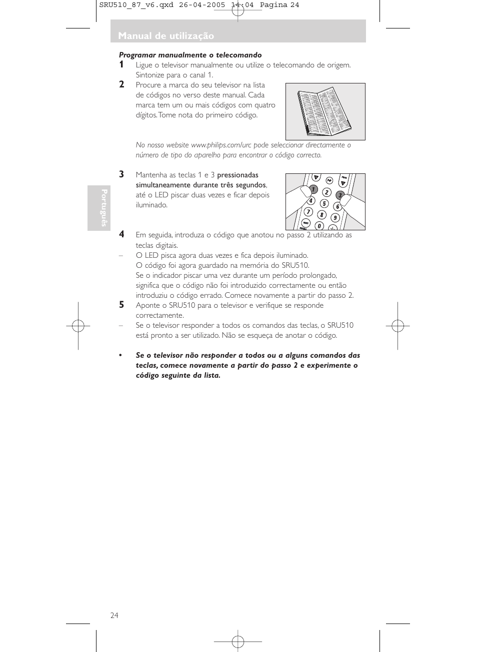 Philips SRU510 User Manual | Page 24 / 60