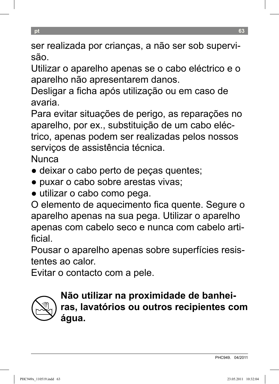 Bosch PHC9490 Lockenstab ProSalon User Manual | Page 65 / 116