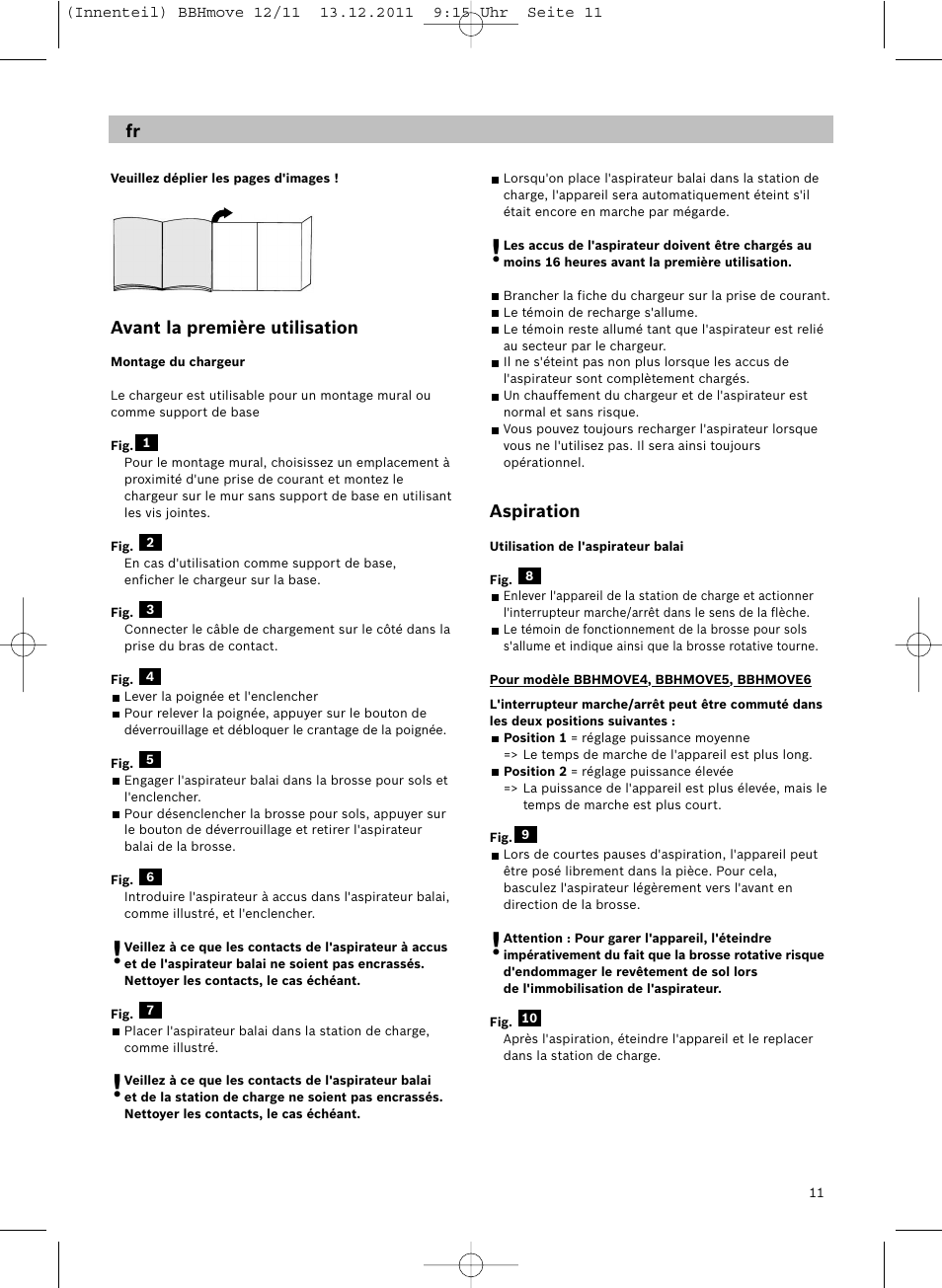 Bosch Hand-Akkusauger 2-in-1 BBHMOVE4 champagner metallic Move 2in1 18V User Manual | Page 13 / 94