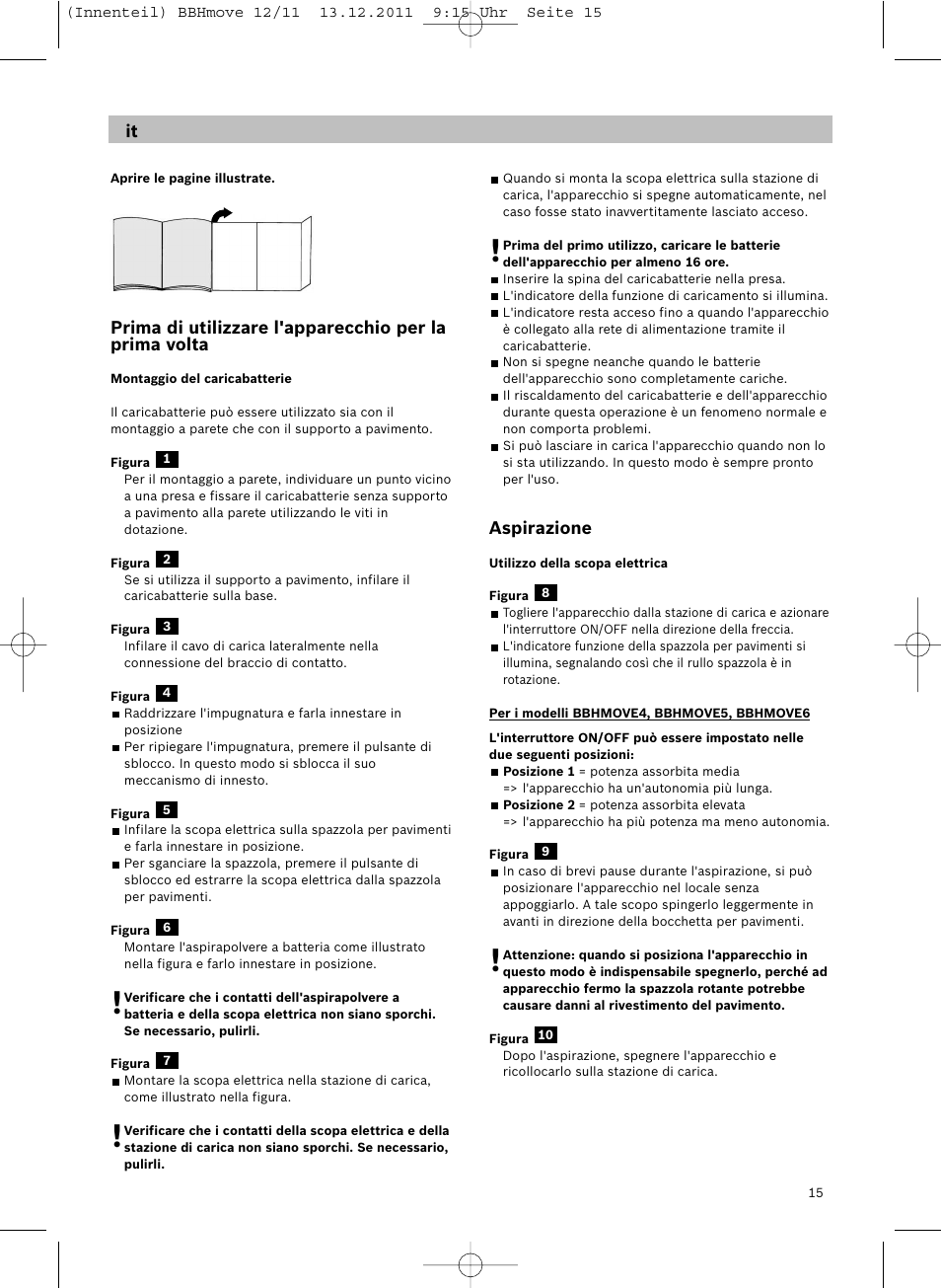 Bosch Hand-Akkusauger 2-in-1 BBHMOVE4 champagner metallic Move 2in1 18V User Manual | Page 17 / 94