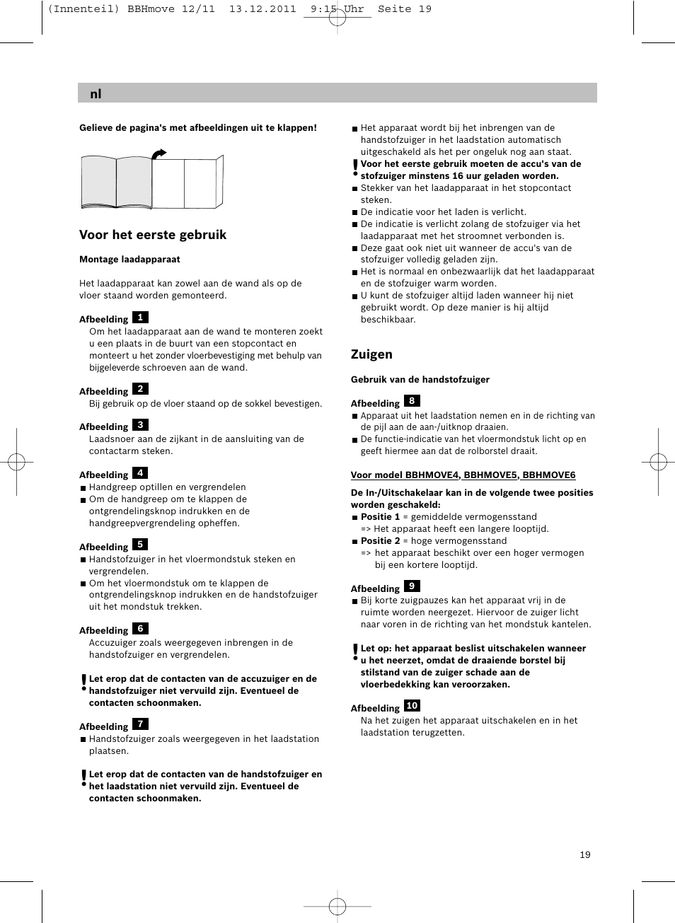 Bosch Hand-Akkusauger 2-in-1 BBHMOVE4 champagner metallic Move 2in1 18V User Manual | Page 21 / 94