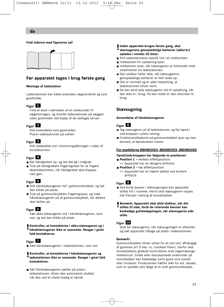 Bosch Hand-Akkusauger 2-in-1 BBHMOVE4 champagner metallic Move 2in1 18V User Manual | Page 25 / 94