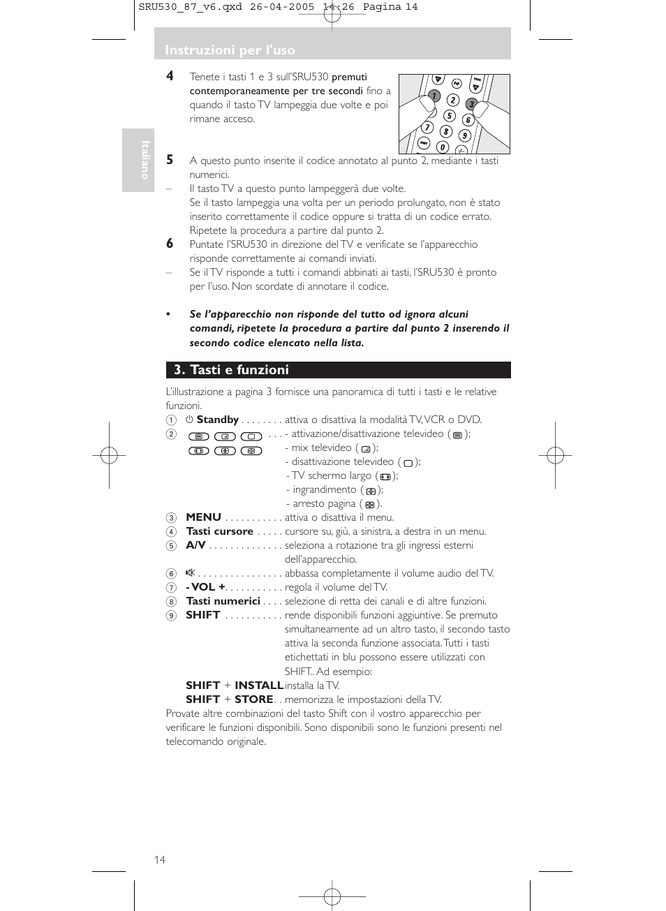 Philips SRU530 User Manual | Page 14 / 78
