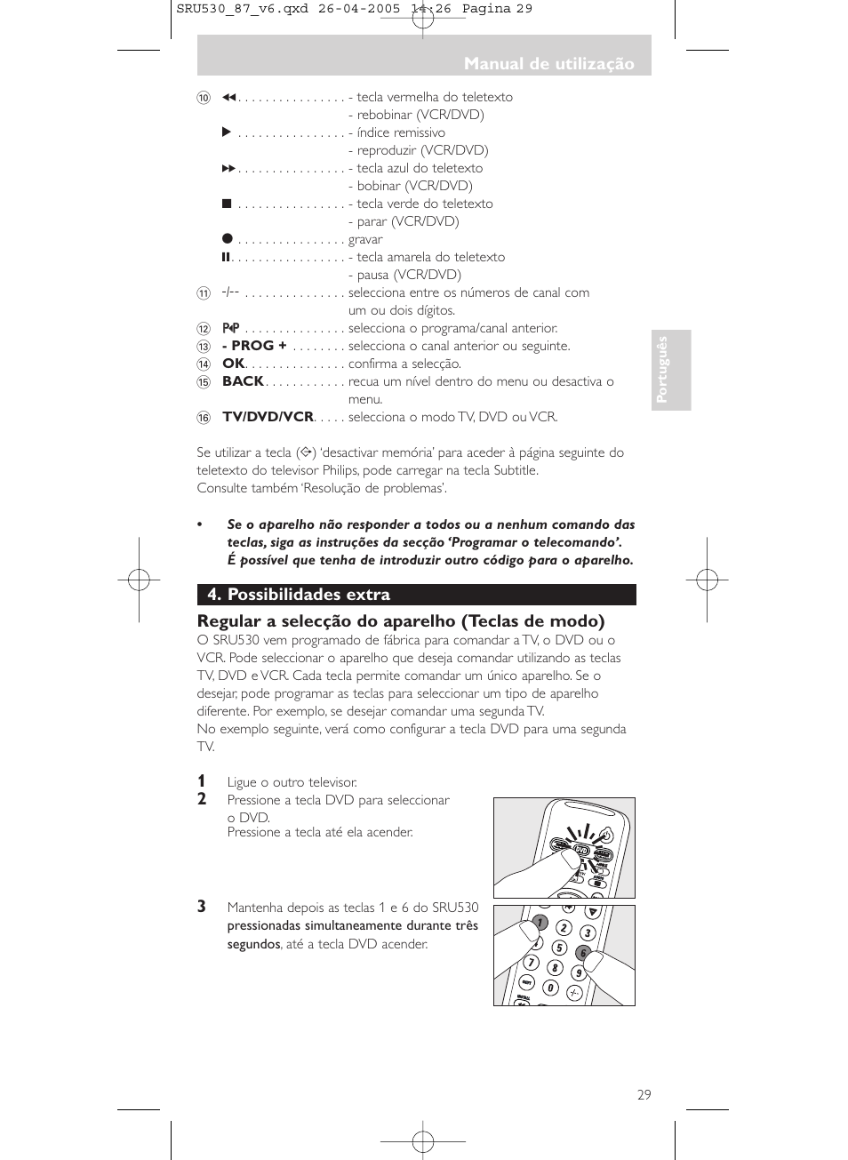 Philips SRU530 User Manual | Page 29 / 78
