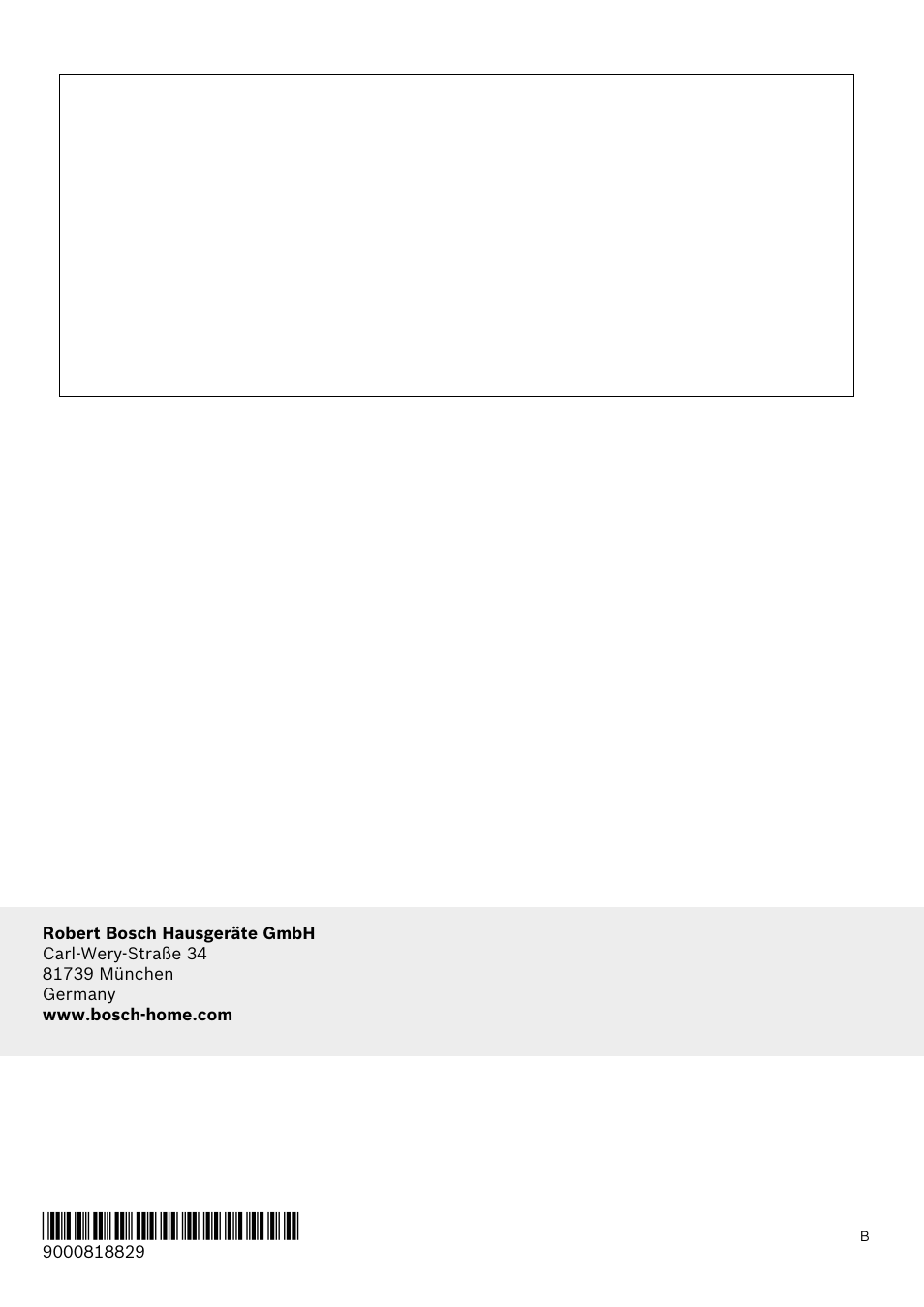 Bosch PRR726F71E Gas-Kochstelle Glaskeramik 70 cm User Manual | Page 59 / 59