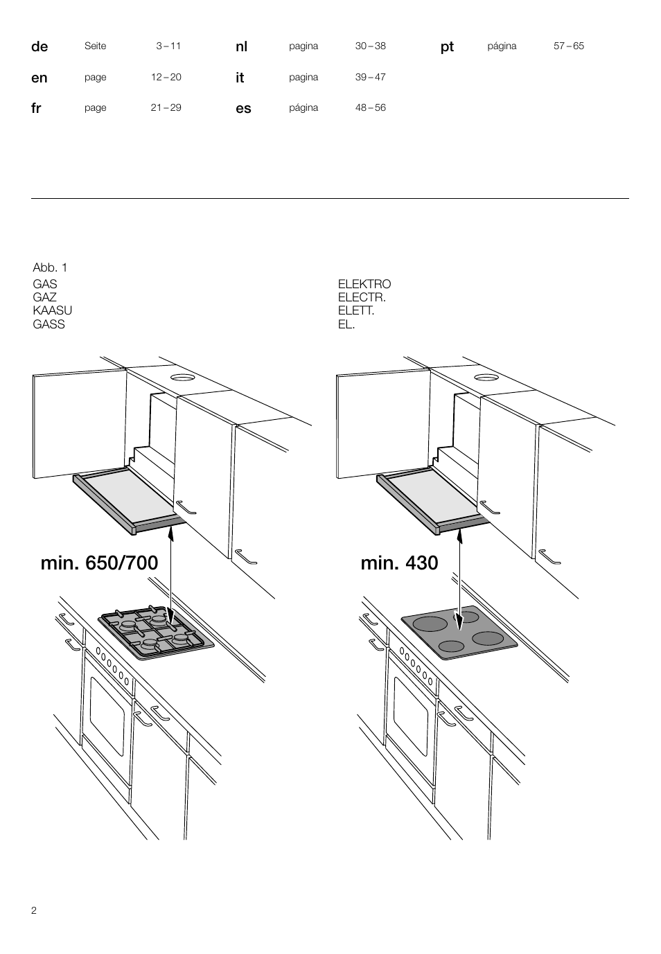Bosch DHI665V grau-metallic Flachschirmhaube 60 cm User Manual | Page 2 / 68