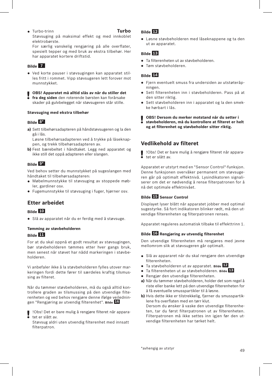 Bosch Athlet 252V Kabelloser Handstaubsauger BCH6255N1 dark navy User Manual | Page 50 / 108