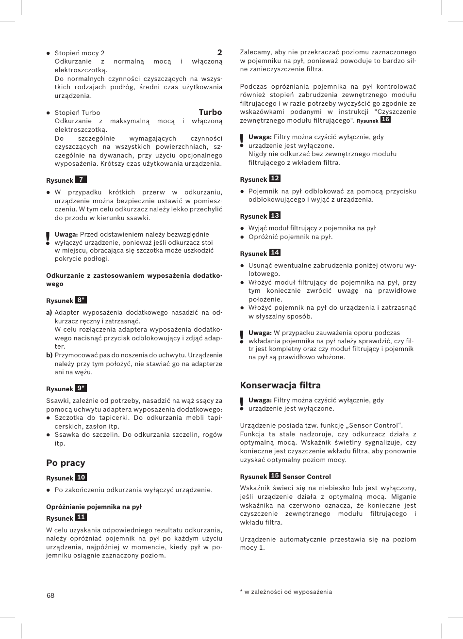 Bosch Athlet 252V Kabelloser Handstaubsauger BCH6255N1 dark navy User Manual | Page 69 / 108