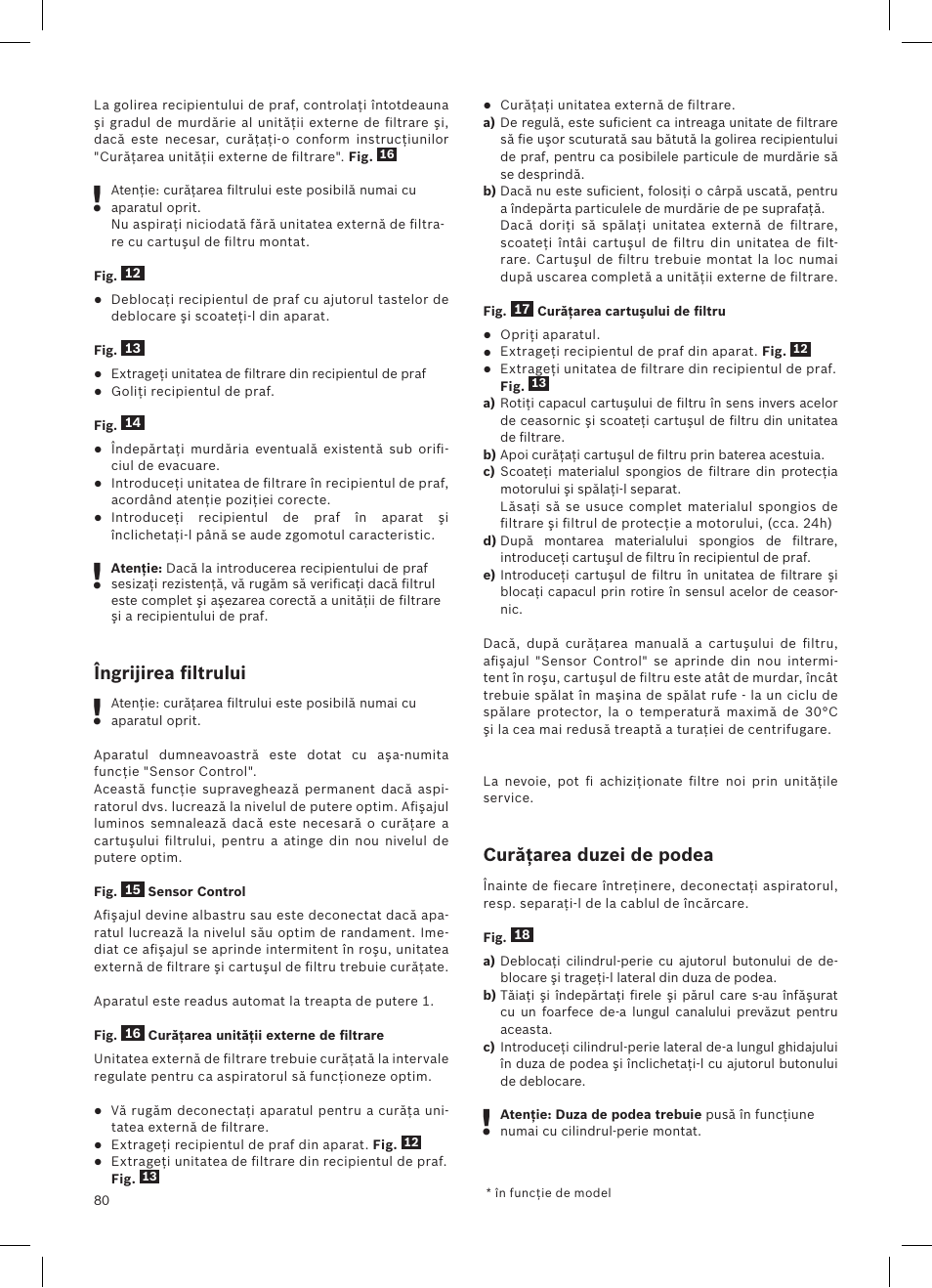 Bosch Athlet 252V Kabelloser Handstaubsauger BCH6255N1 dark navy User Manual | Page 81 / 108