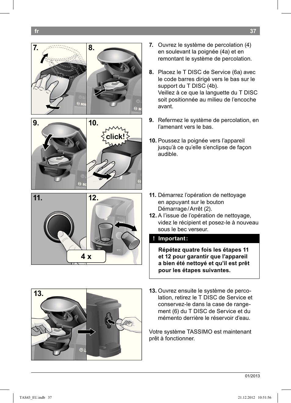 Bosch Multigetränkesystem clear white anthrazit TAS4304 User Manual | Page 35 / 164