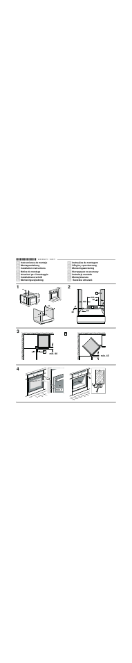 Bosch HEV33B551 Edelstahl Gas-Kombi-Einbauherd User Manual | 11 pages