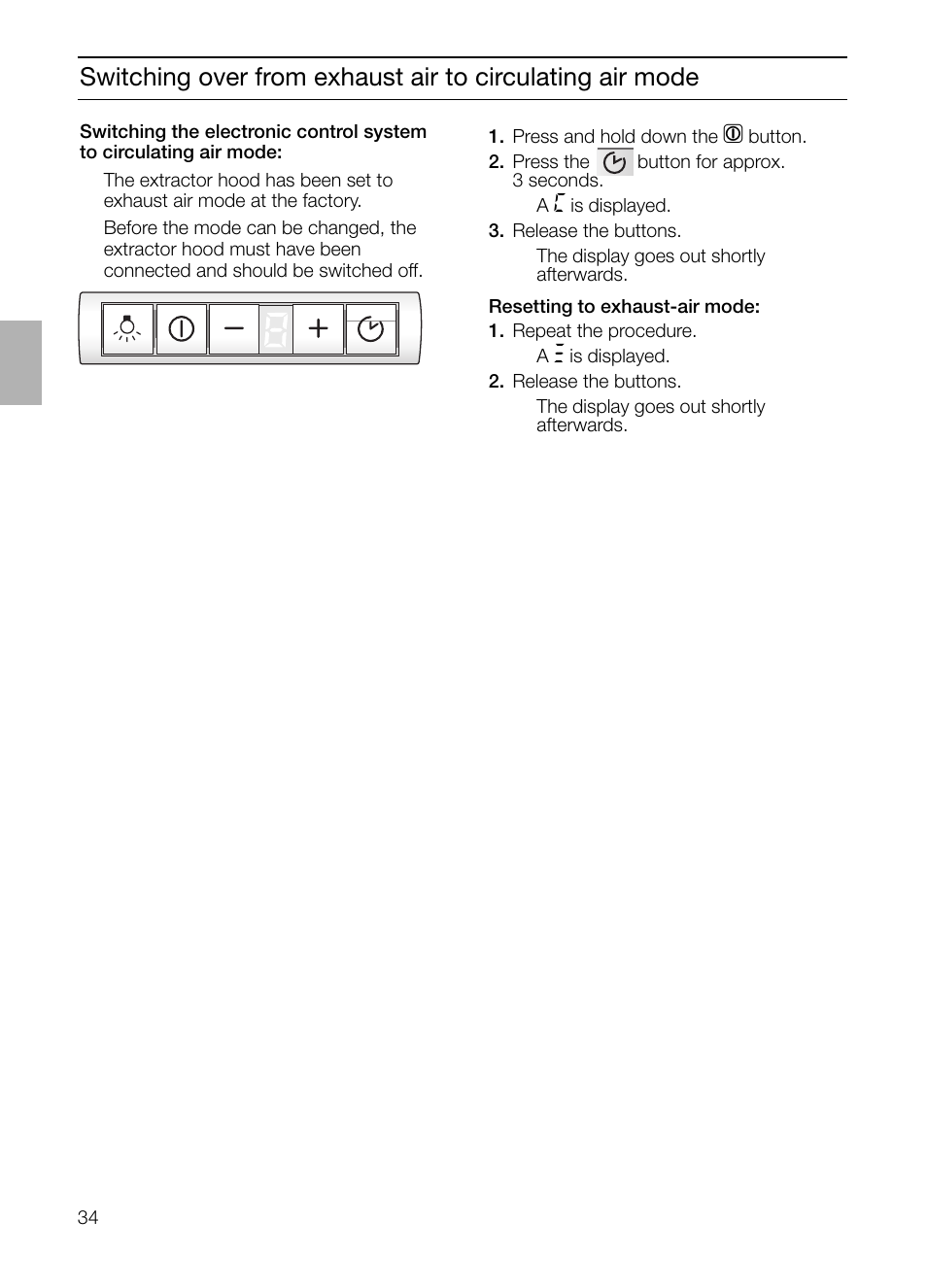 Bosch DHI965V grau-metallic Flachschirmhaube 90 cm User Manual | Page 34 / 116
