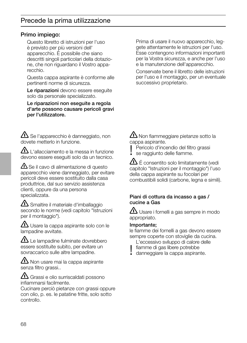Bosch DHI965V grau-metallic Flachschirmhaube 90 cm User Manual | Page 68 / 116
