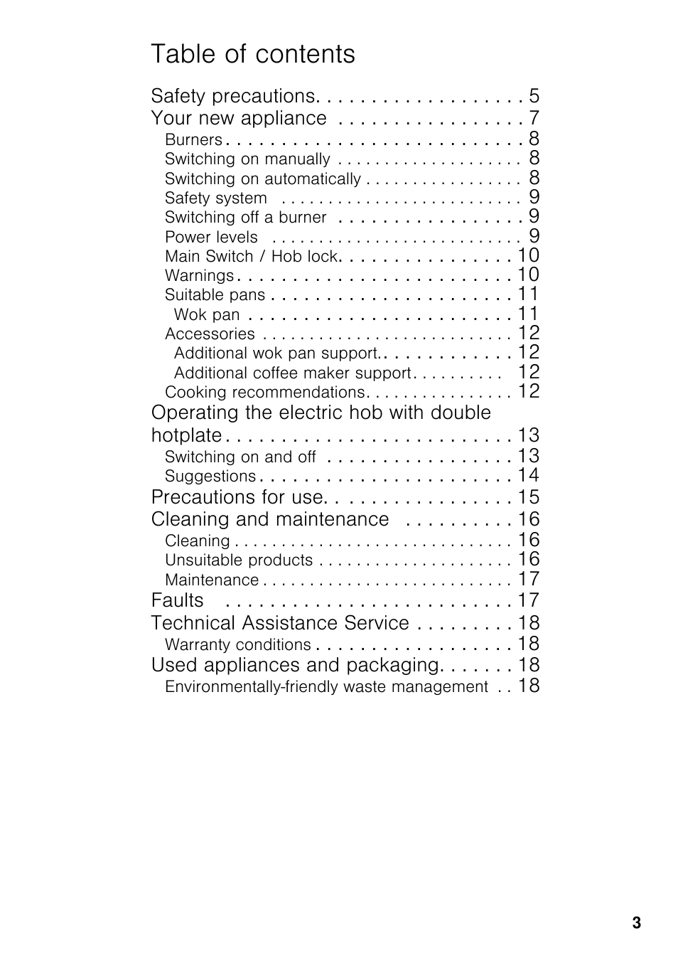 Bosch PRP626B70E Gas-Kochstelle Glaskeramik 60 cm User Manual | Page 2 / 118